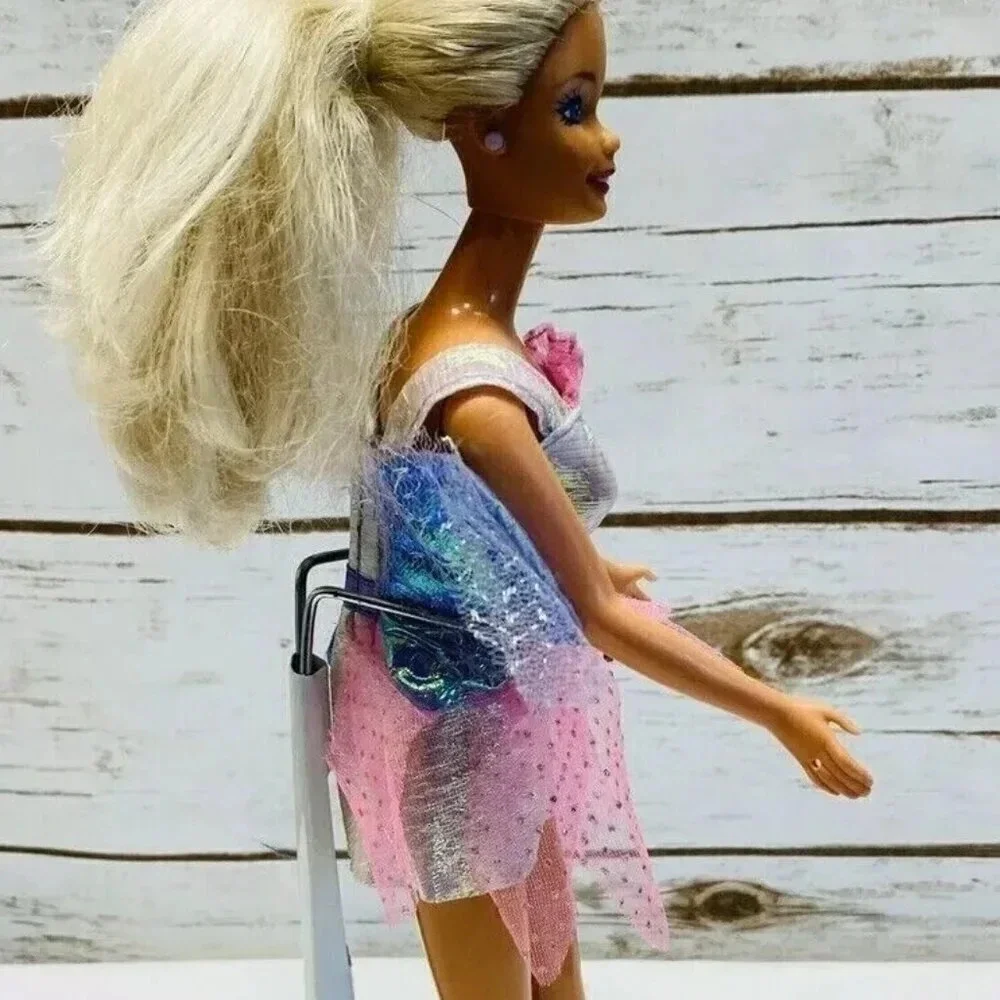 MATTEL BARBIE Blond Hair Blue Eyes Butterfly Outfit 12